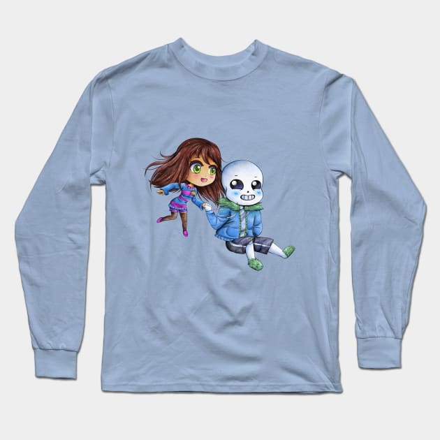 QuatreTale Frans Chibi Long Sleeve T-Shirt by Yennie Fer (FaithWalkers)